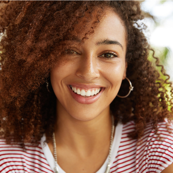 Crowns Young Woman Outside